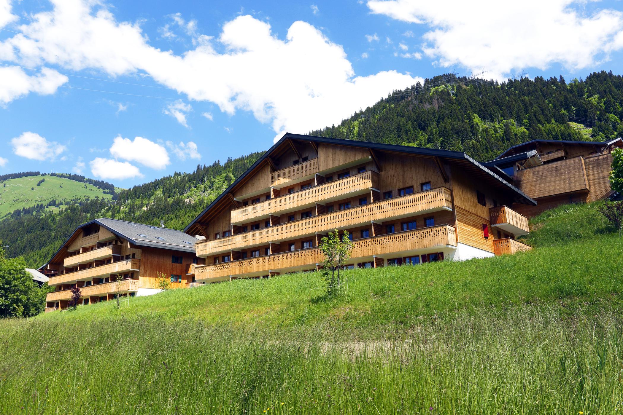 Résidence Néméa Le Grand Lodge Châtel Exterior foto