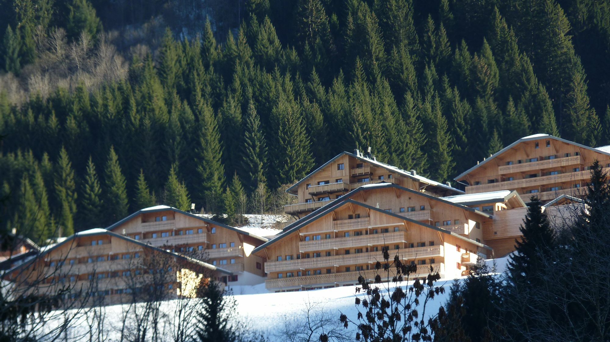 Résidence Néméa Le Grand Lodge Châtel Exterior foto